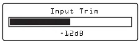 Input Trim -12dB