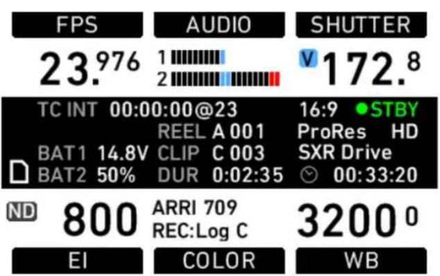ARRI ALEXA SXT Plus - Studio Camera Controls - 1