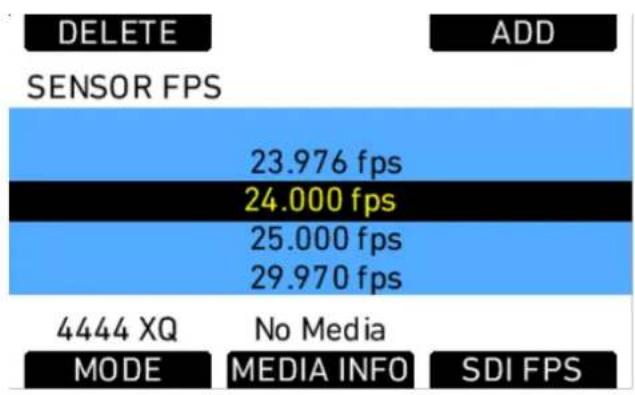 ARRI ALEXA SXT Plus - FPS - 1