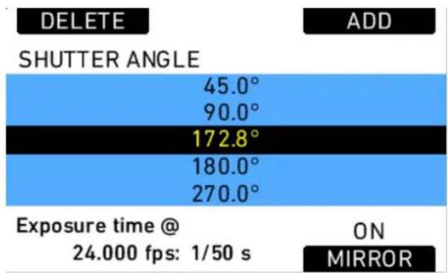 ARRI ALEXA SXT Plus - Mirror shutter activation - 1