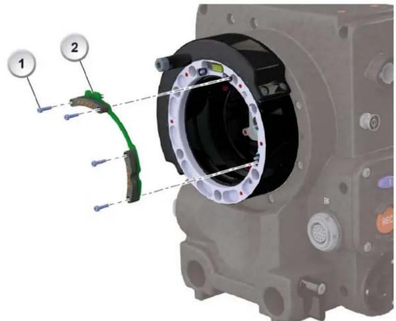 ARRI ALEXA SXT Plus - To shim the mount: - 7