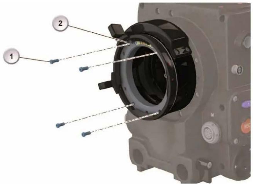 ARRI ALEXA SXT Plus - To shim the mount: - 10