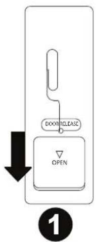 MARANTZ PMD-526C - Per sostituire la batteria - 1