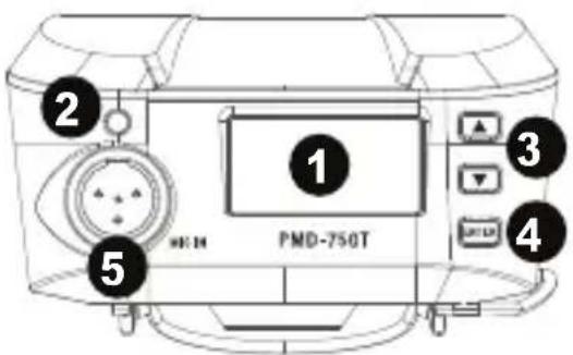 2 1 3 4 5 PMD-750T
