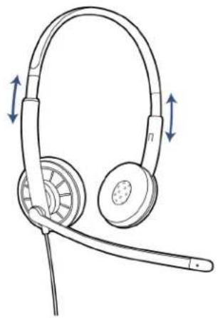 PLANTRONICS Blackwire C225 - Wearing Your Headset - 1