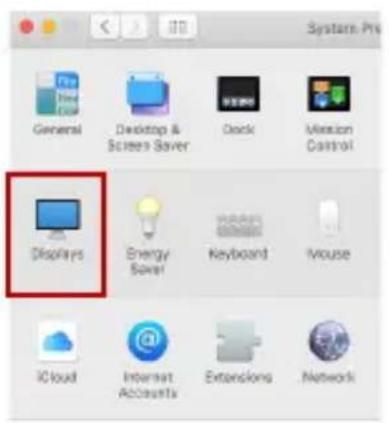 GeChic On-Lap 1102E - Section 2 Settings of Extended Display on Mac (OS X) - 2