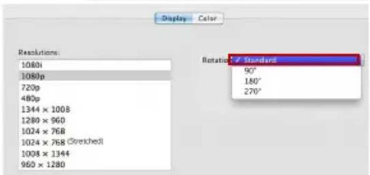 GeChic On-Lap 1102E - Section 2 Settings of Extended Display on Mac (OS X) - 4