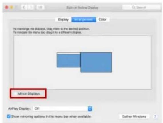 GeChic On-Lap 1102E - Section 2 Settings of Extended Display on Mac (OS X) - 3