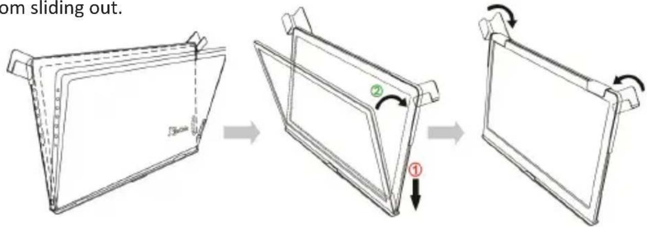GeChic On-Lap 1102E - Chapter 2 Installation Instructions Section 1 Installation of Horizontal Display - 3
