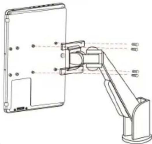 GeChic On-Lap 1102E - Section 2 Installation of Vertical Display (Only for On-Lap 1102E/H) - 3