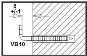 8 +/-1 VB10
