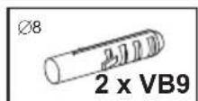 Livarno Lux IAN 298419 - Technische Daten Kombi-Box Specifications switch/socket connection - 19