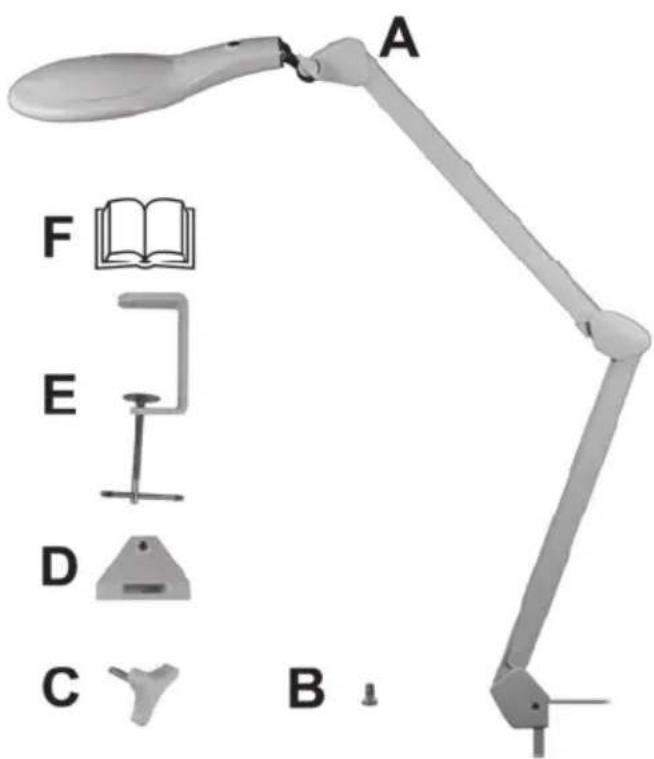A F E D C B