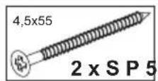 Livarno Lux IAN 275437 - Wall fixing: - 6