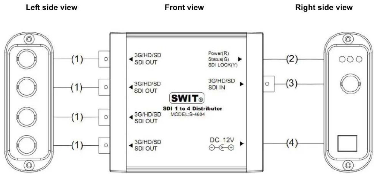 SWIT S-4604 - Product View - 1