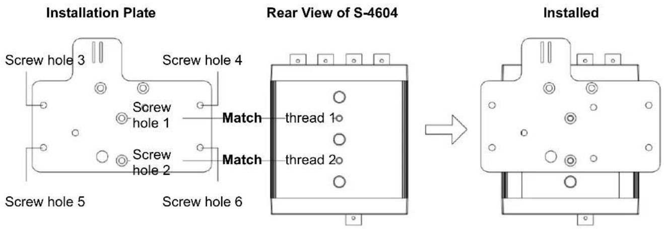 SWIT S-4604 - Installation Plate - 1
