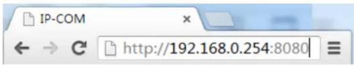 IP-COM AC3000-32 - To log in to the fit AP: - 1