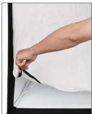Photoflex LiteDome - NOTE: If you are planning on using the ShoeMount hardware (AC-B222SM) with this assembly, make sure that one of the large tapped holes is centered between two inserted rods. - 7