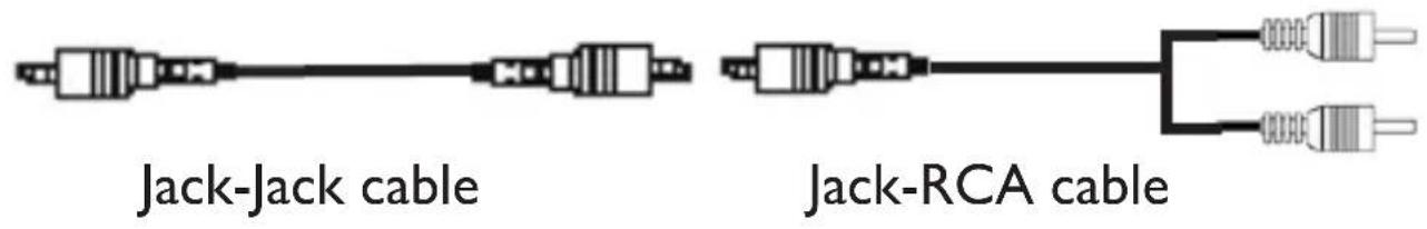 Trevi FRS 1380 R - JACK-JACK CABLE AND RCA-JACK CABLE - 1