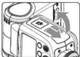 GODOX V860IIO - - Loading and Unloading the Battery - 1