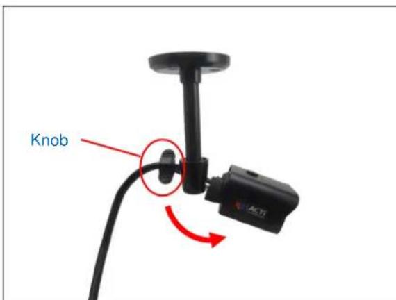 ACTi Q22-K1 - Step 2: Attach the Camera - 2
