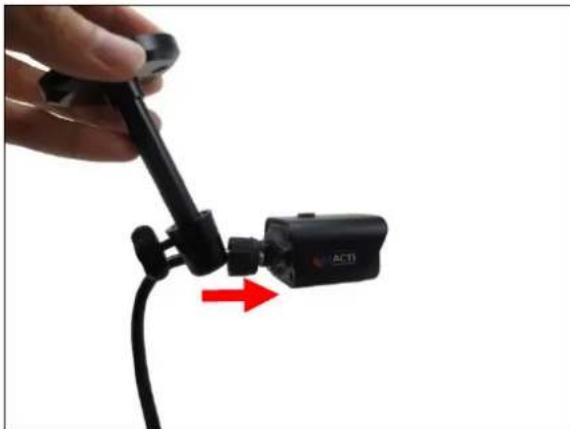 ACTi Q22-K1 - Step 2: Attach the Camera - 1