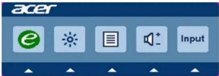 ACER BE270U - USER CONTROLS - 3