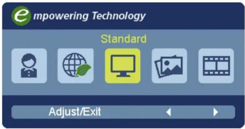 ACER BE270U - Acer eColor Management - 1