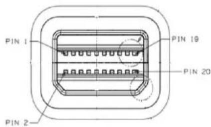 ACER BE270U - Connector pin assignment - 3