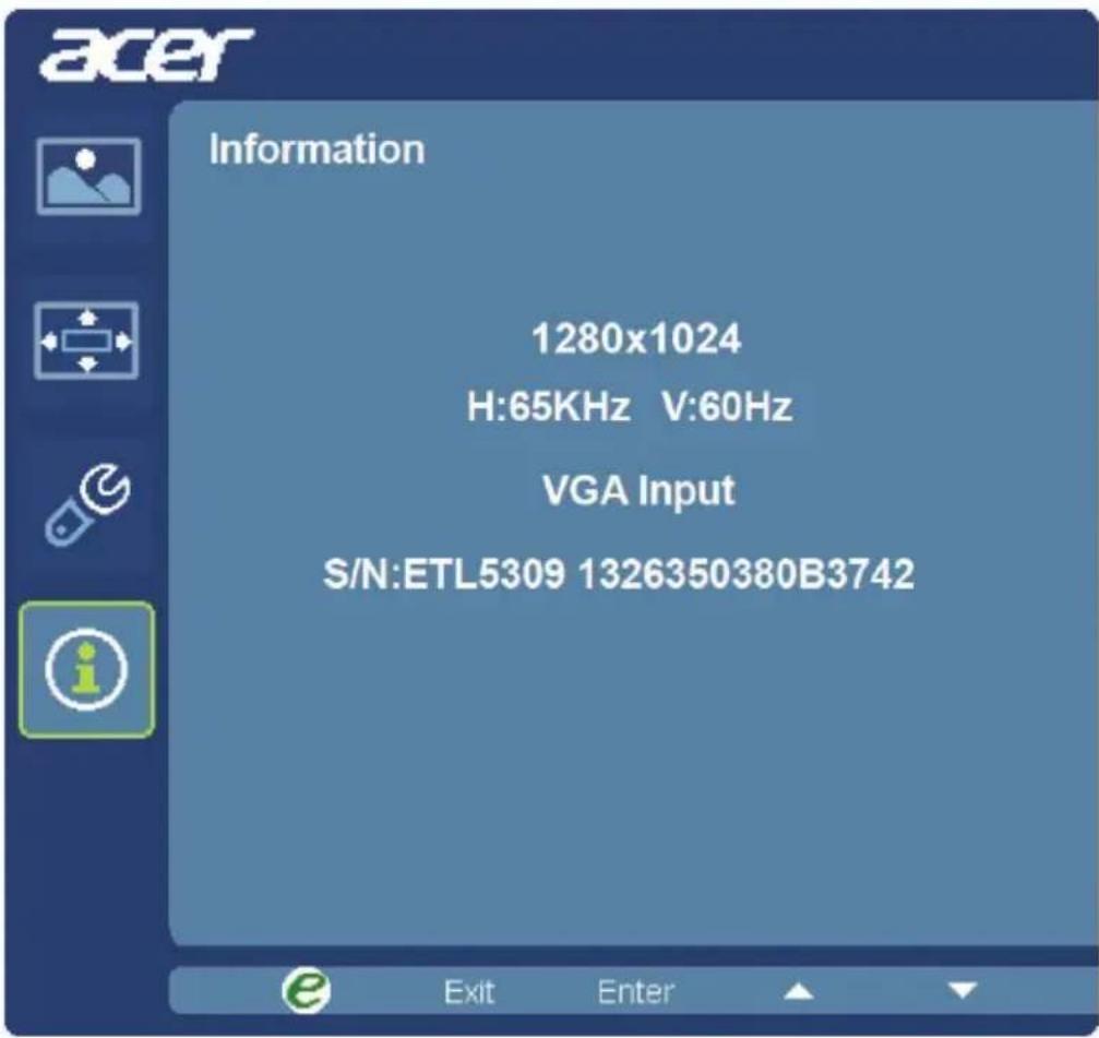ACER V176L b - Product information - 1