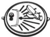 PRINCESS Multi AeroCooker 182090 - УСТАНОВКА И ИЗВЛЕЧЕНИЕ ПРИЖИМНОЙ ПЛАСТИНЫ ИЛИ РЕШЕТКИ АЭРОФРИТЮРНИЦЫ - 4