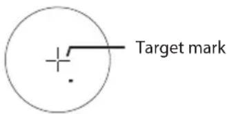 Target mark