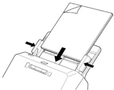 CANON ImageFORMULA R40 - Legen Sie das Dokument ein. - 1