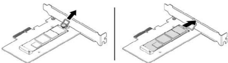 LENOVO ThinkStation P330 Gen 2 - M.2 solid-state drive in an M.2 solid-state drive PCIe adapter - 2