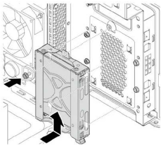 LENOVO ThinkStation P330 Gen 2 - Type-2 storage-drive cage - 5