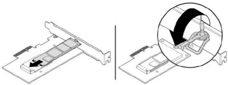LENOVO ThinkStation P330 Gen 2 - M.2 solid-state drive in an M.2 solid-state drive PCIe adapter - 4