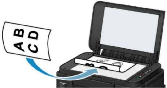 CANON PIXMA G3200 - Loading Originals on the Platen Glass - 1