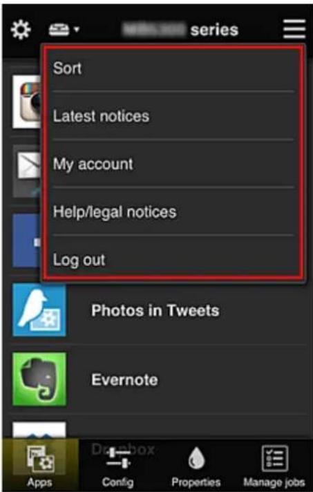 CANON PIXMA G3200 - Right context menu - 1