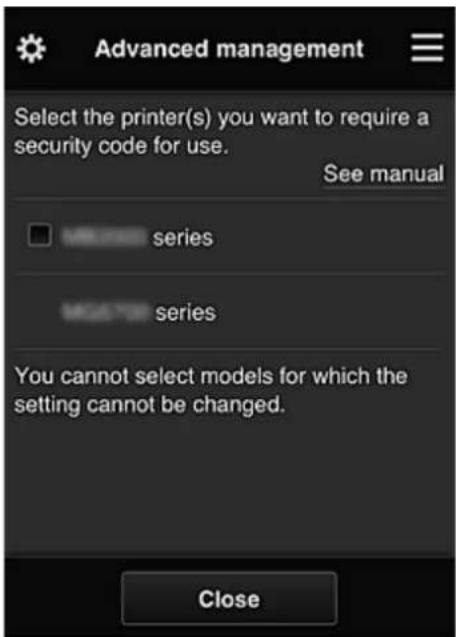 CANON PIXMA G3200 - - Require security code - 1