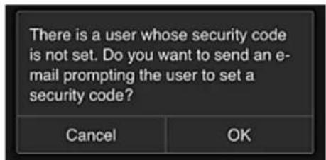 CANON PIXMA G3200 - Set up Security code - 1