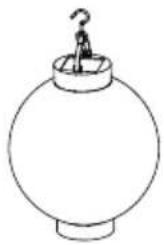 MELINERA IAN 273580 - NAPELEMESLED-LAMPION - 1