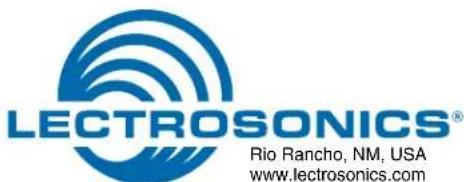 Lectrosonics SRc - Quick Start Summary - 4