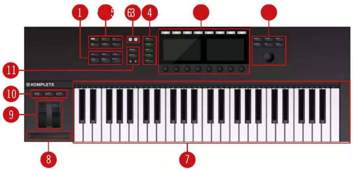 1 5 63 4 11 10 9 8 7