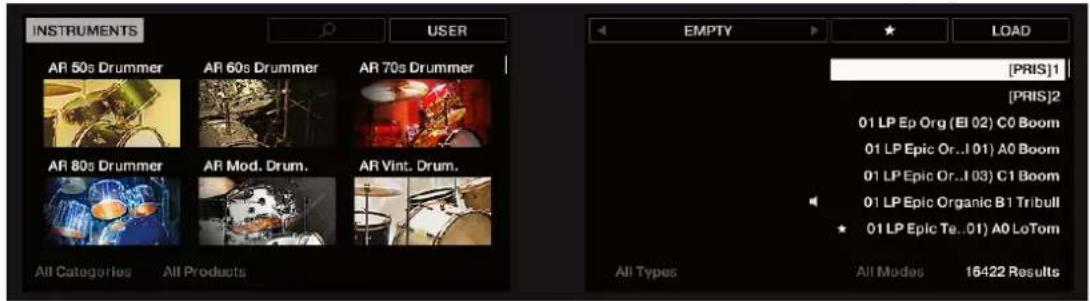 INSTRUMENTS AR 50s Drummer AR 60s Drummer AR 70s Drummer AR 80s Drummer AR Mod. Drum. AR Vint. Drum. All Categories All Products EMPTY LOAD [PRIS]1 [PRIS]2 01 LP Ep Org (El 02) C0 Boom 01 LP Epic Or...I 01) A0 Boom 01 LP Epic Or...I 03) C1 Boom 01 LP Epic Organic B1 Tribull * 01 LP Epic Te...01) A0 LoTom All Types All Modes 16422 Results
