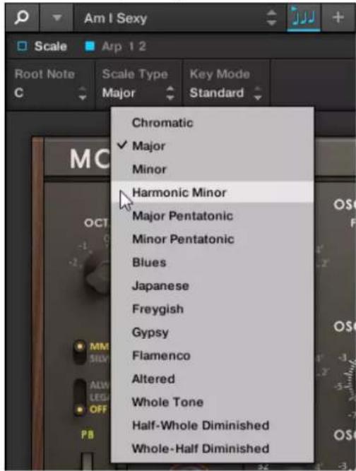 Am I Sexy Scale Arp 1 2 Root Note Scale Type Key Mode C Major Standard Chromatic ✓ Major Minor Harmonic Minor Major Pentatonic Minor Pentatonic Blues Japanese Freygish Gypsy Flamenco Altered Whole Tone Half-Whole Diminished Whole-Half Diminished