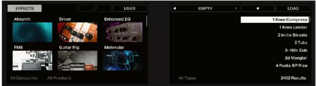 EFFECTS USER Absynth Driver Enhanced EQ FM8 Guitar Rig Molekular All Categories All Products EMPTY LOAD 1 Knee Compress 1 Knee Limiter 2 in the Streets 2 Tubz 3-16th Dub 3d Mangler 4 Peaks BP Rise All Types 2402 Results