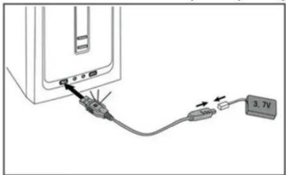 SNAKEBYTE Zoopa Q420 Cruiser - Charging the battery - 1