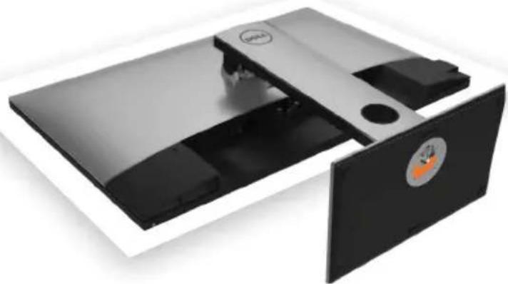 DELL UP3017 - Attaching the Stand - 10