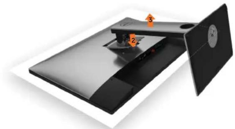 DELL UP3017 - Removing the Monitor Stand - 3