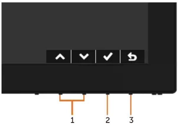 DELL UP3017 - Front-Panel Button - 1